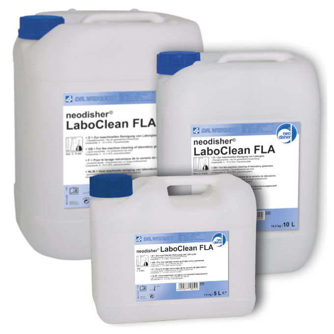 Detergente líquido para lavado automático, LaboClean FLA. NEODISHER®. Neodisher® FLA
