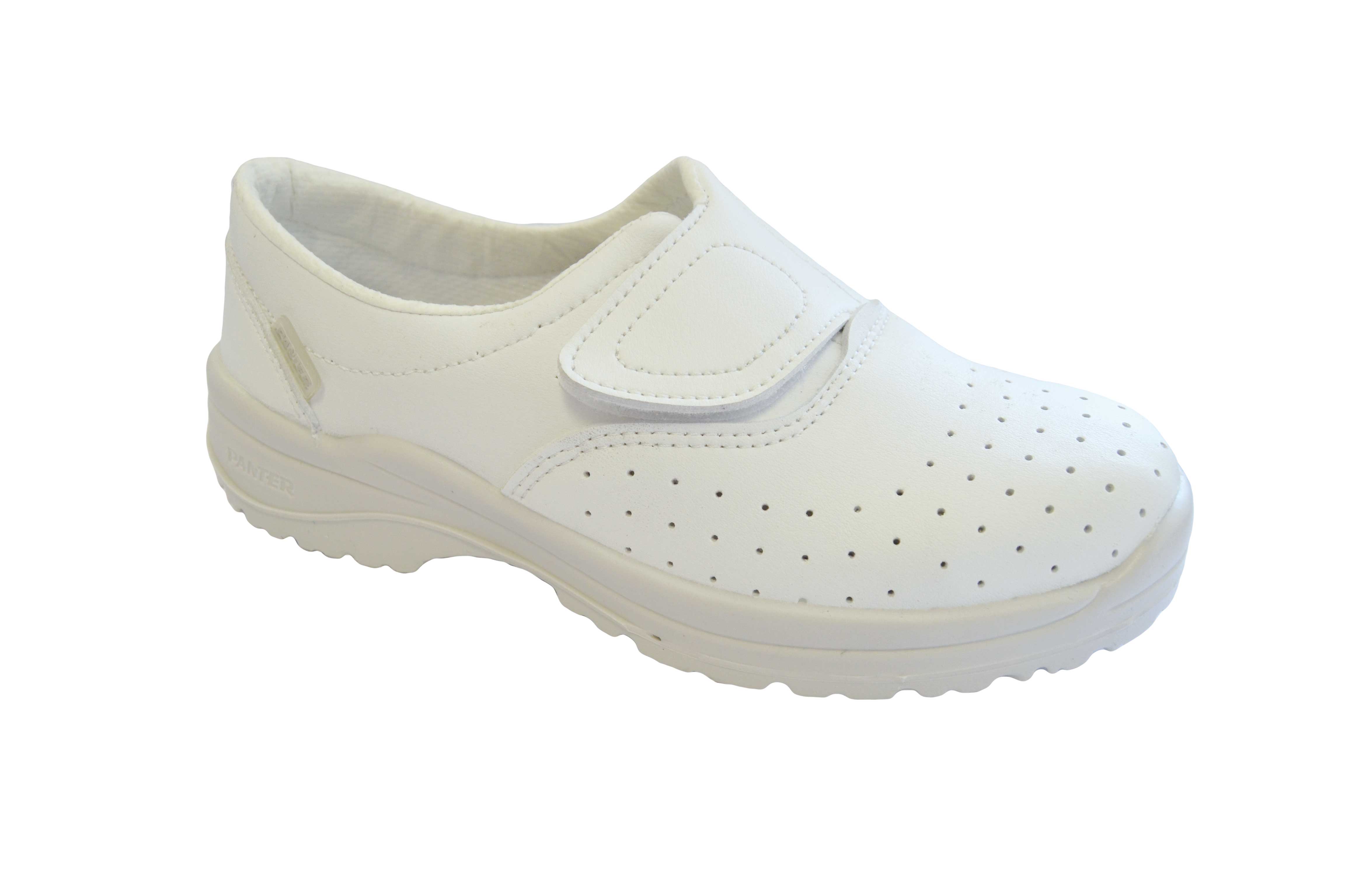 Zapatos blancos Brisa 01 Hidrogrip. PANTER. Número: 45