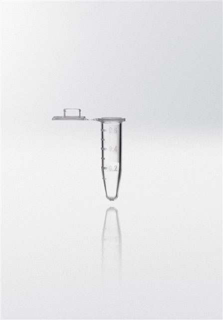 Microtubos. NERBE-PLUS. Capacidad (ml): 0,5. Resist. centrif (g): 20000. Material: Polipropileno. Color: Transparente. Esterilidad: PCR Ready.