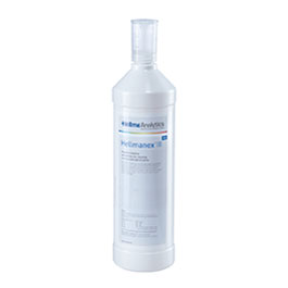 Solución limpiadora para cubetas HELLMANEX® III. HELLMA®. Tipo: Hellmanex® III, botella de PE. Volumen (ml): 1.000