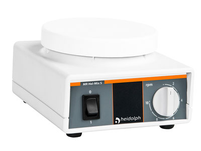 Agitador magnético MR HEI-MIX S/L/D sin calefacción. HEIDOLPH. MR Hei-Mix S. Dim. AnxAlxPr (mm): 120x80x140
