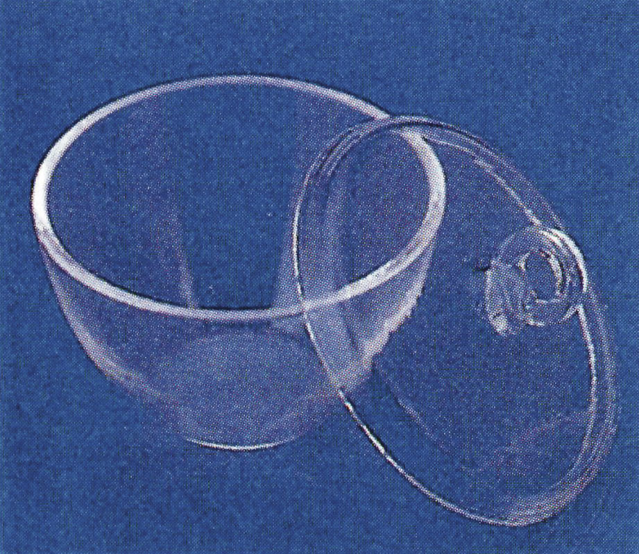 Crisol de cuarzo forma baja sin tapa transparente. Ø (mm): 35. Altura (mm): 22. Cap. (ml): 11