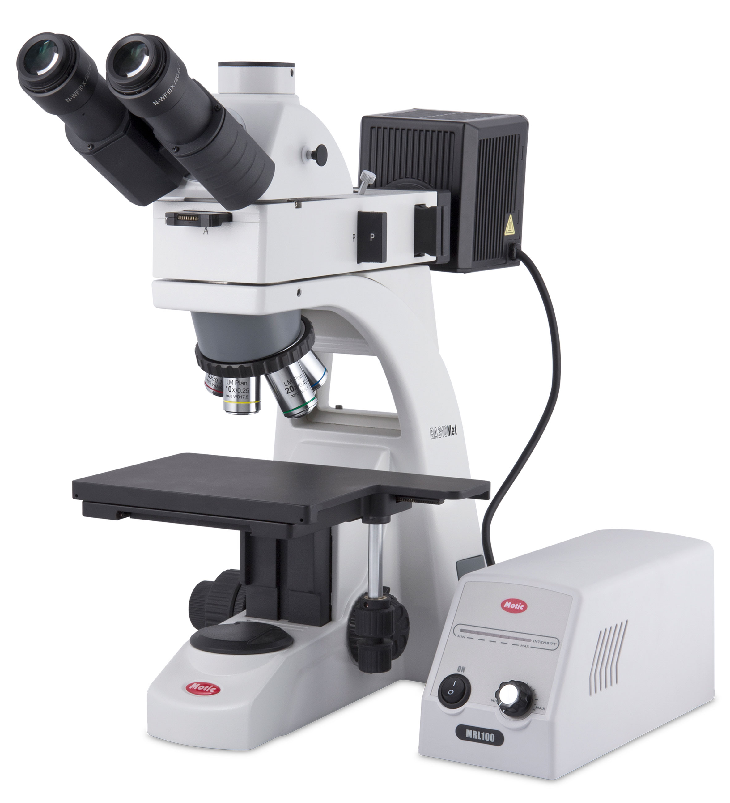 Microscopio BA-310 MET Trinocular. MOTIC. 