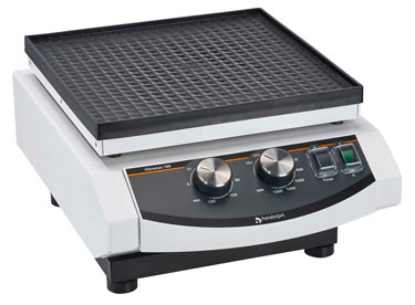 Agitador de plataforma Titramax/Vibramax. HEIDOLPH. Vibramax 100. Frecuencia agitación (rpm): 150 a 1.350. Órbita (mm): 3. Carga máx (kg): 2. Dim. AlxAnxPr (mm): 125x245x310