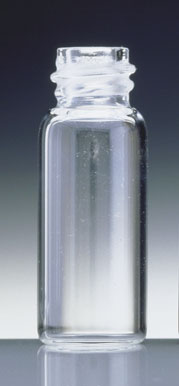 Vial 12x32mm 2ml de rosca 10-425, boca ancha. NATIONAL SCIENTIFIC. Material: Vidrio transparente