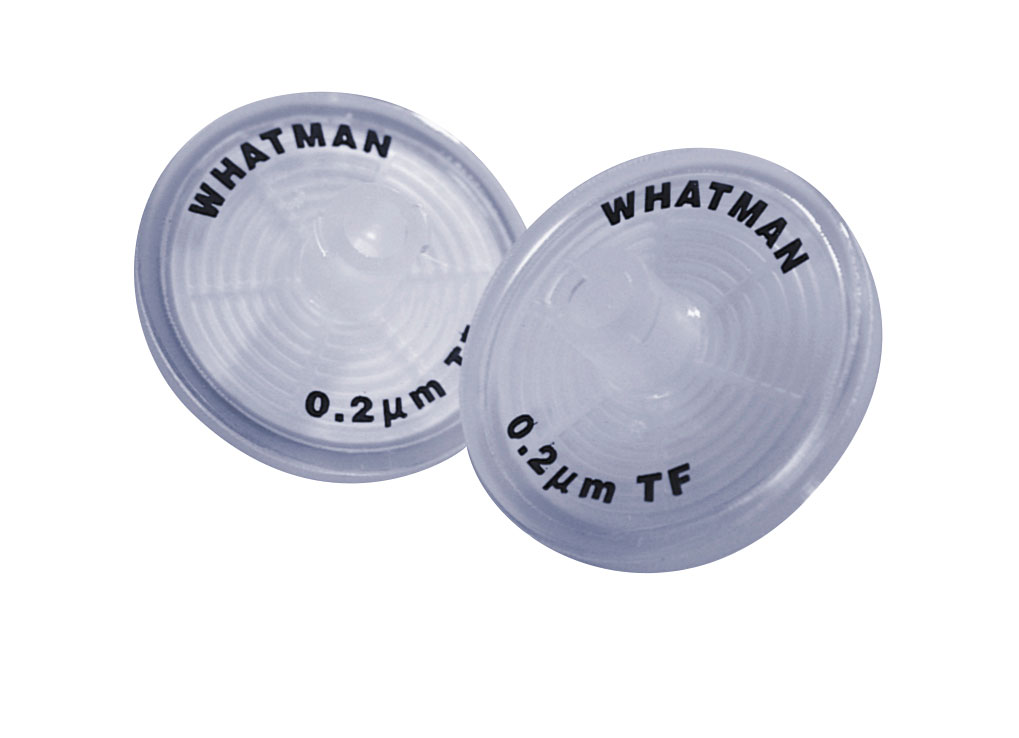Filtro de jeringa Puradisc. Whatman™ (Cytiva). Nylon. Ø (mm): 25. Tamaño poro (µm): 0,45. Estéril: No