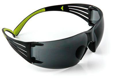 Gafas de seguridad SecureFit. 3M. Modelo Secure Fit 403AF. Versión: PC amarillo, patillas negro/amarillo. Marcado de los oculares EN 166: 2C-1.2 3M 1 FT
