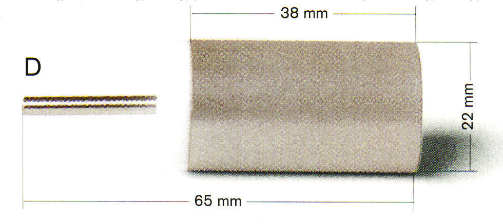 Filtro de acero inoxidable. Poro (µm): 2. Tipo: D. Flujo máx. (ml/min): 50. Para: Tubo 1/8'. VICI JOUR®