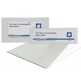 Placas de cromatografia Glasschrom Si F254, 1mm, 20x20cm Macherey-Nagel