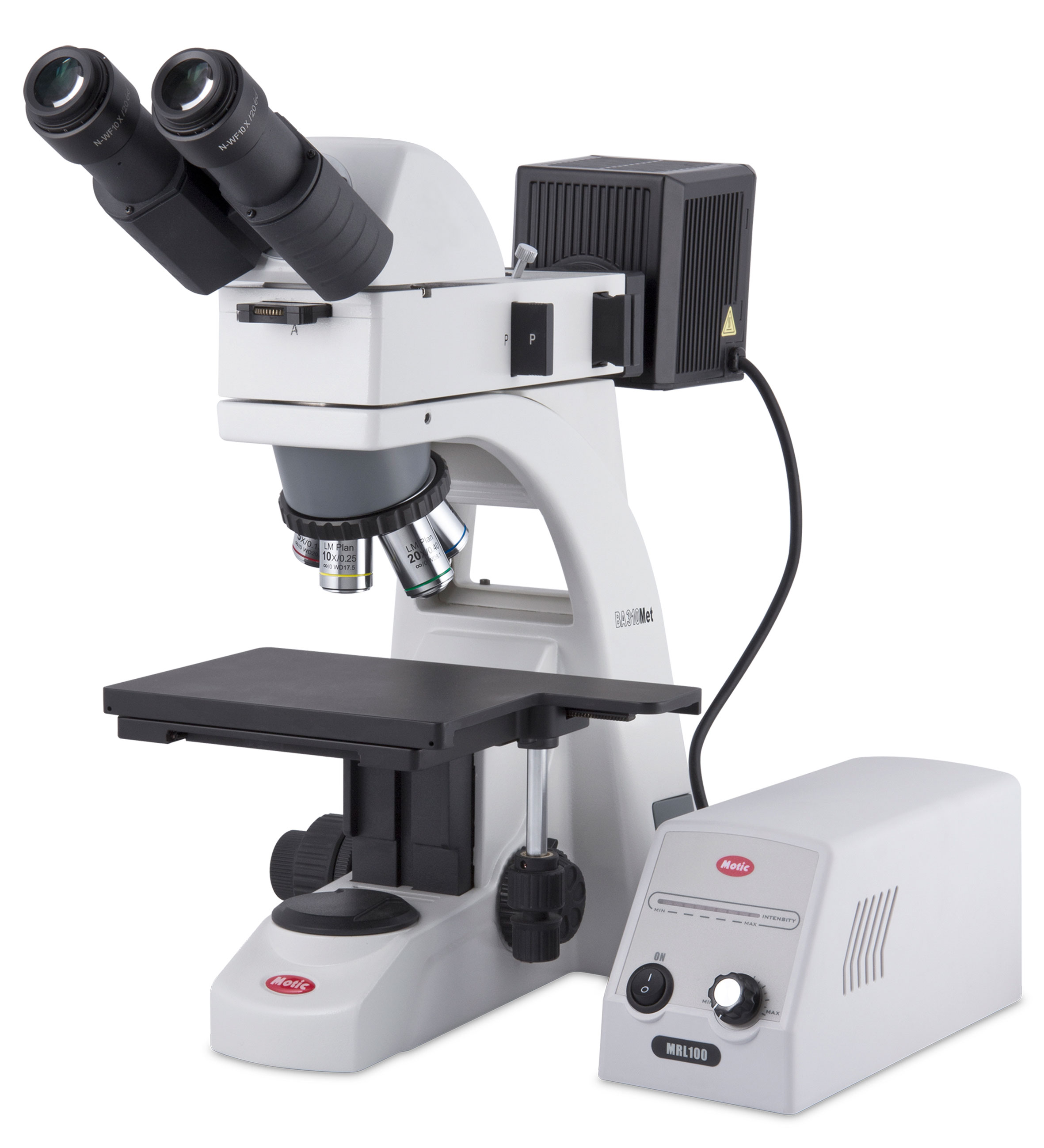 Microscopio Industrial MOTIC BA310 MET (Materiales y Microestructuras). MOTIC. BA310MET Binocular (Epi-illuminator)