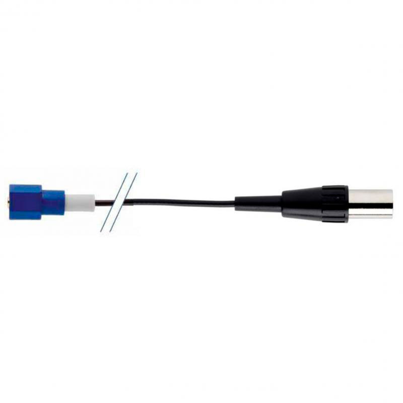 Cable AS7/3M/DIN de 3 metros de largo, para pHmetros con conector DIN, Knick, Schott, WTW. LABPROCESS