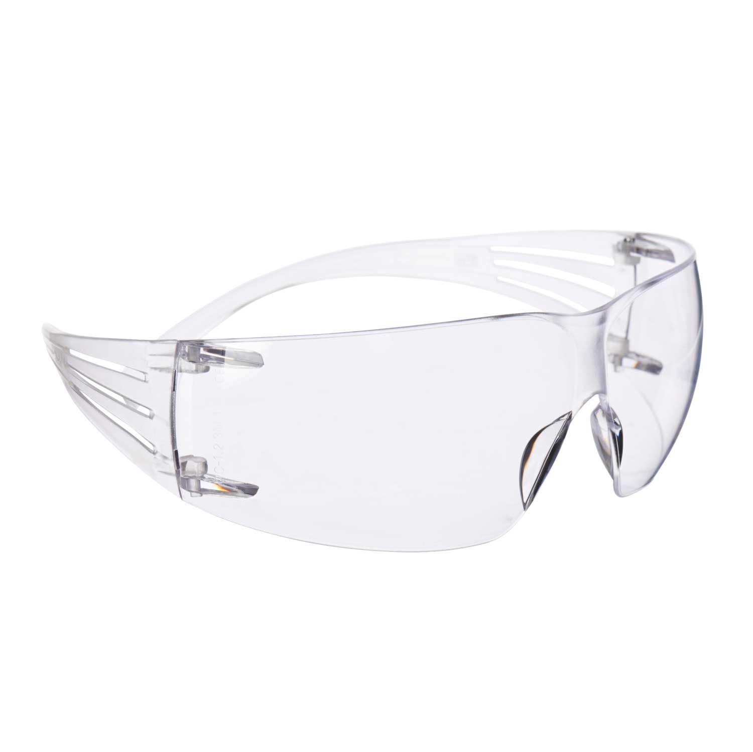 Gafas de seguridad SecureFit. 3M. Modelo: Secure Fit SF201AS/AF. Versión: PC incolora. Marcado de los oculares EN 166: 2C-1.2 3M 1 FT. Tratamiento: Anti-rayadura