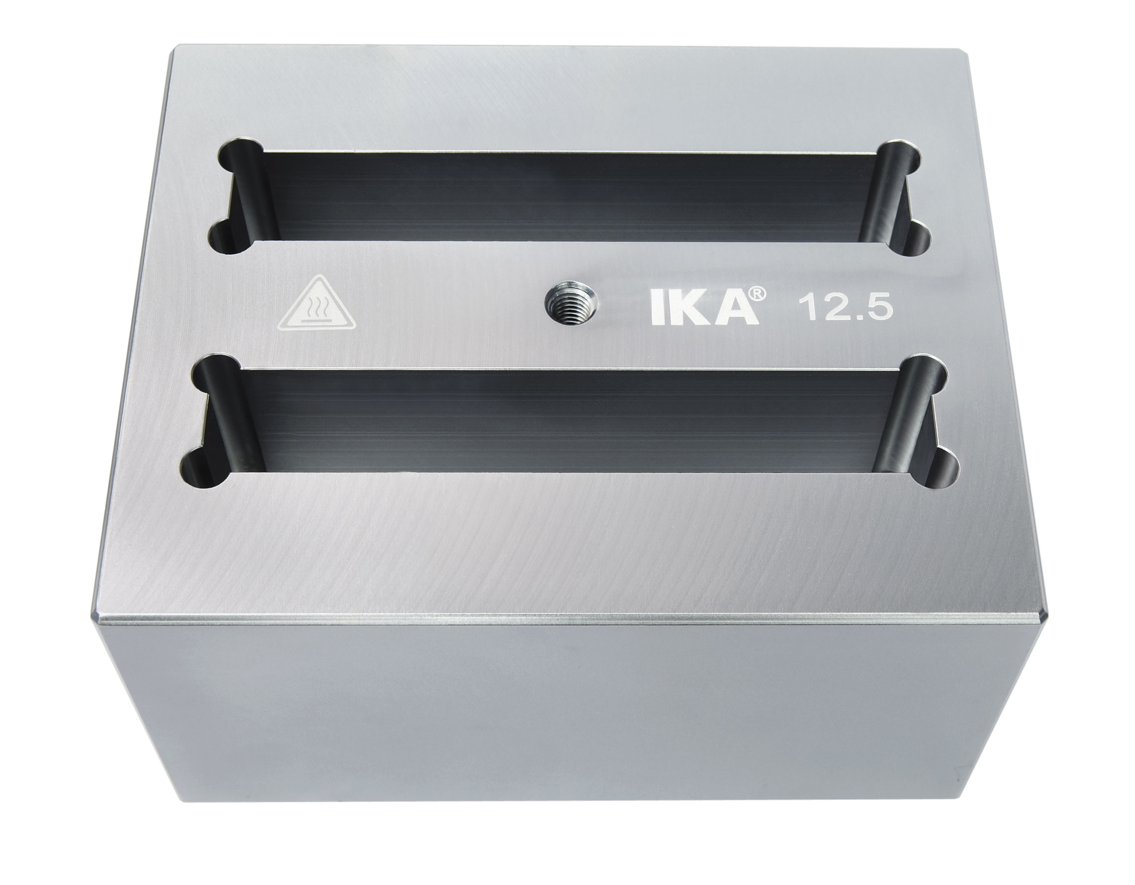 Bloque térmicos IKA. IKA®. Accesorio. (Dimensiones AnxAlxPr = 95x51x76mm). Tipo: Bloque único, 2x6 cubetas (12,5mm). Profundidad (mm): 25,4
