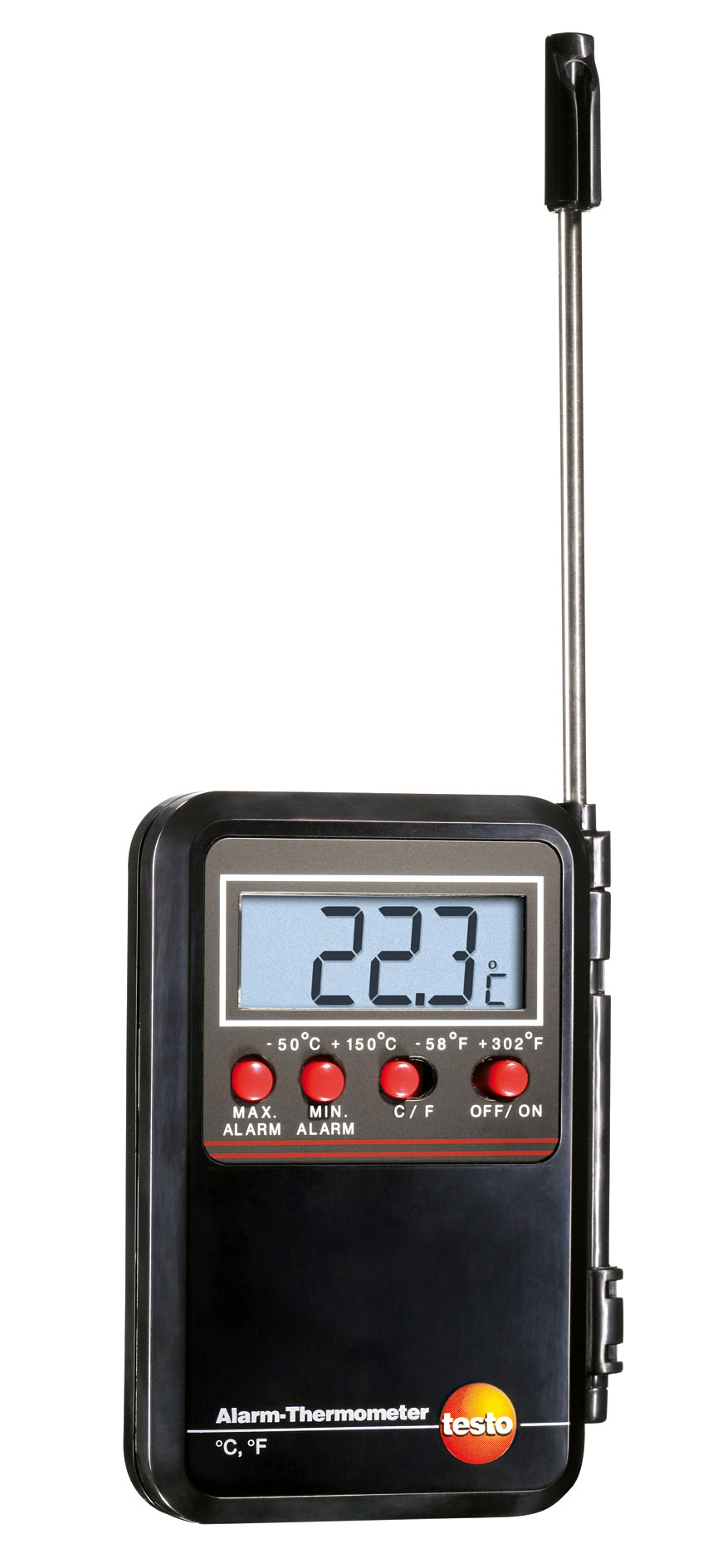 Mini termómetro alarma -50+150ºc. TESTO. 