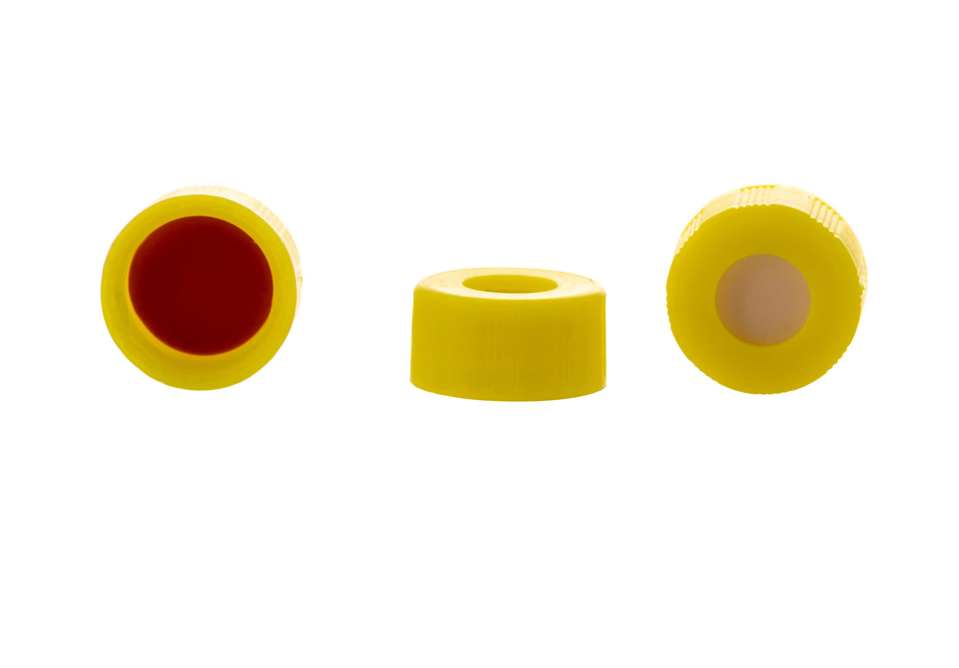Tapón amarillo rosca 9-425 PTFE/Silicona pre-cortado