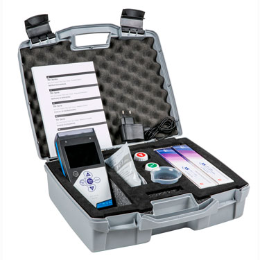 Multiparamétrico portátil PC 70 XS. XS. Incluye maleta, electrodo de pH, low cost, célula con CAT, low cost, y disoluciones. Incluye software.