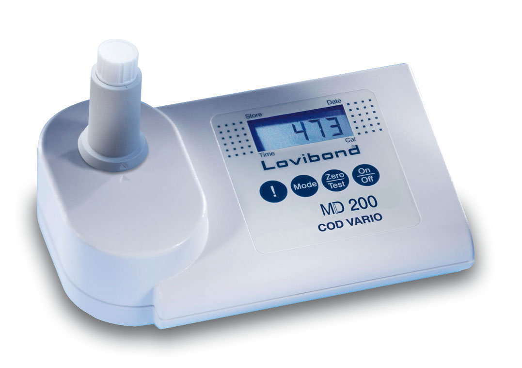 Control de DQO. LOVIBOND®. Fotómetro MD 200 para DQO test de tubos sellados