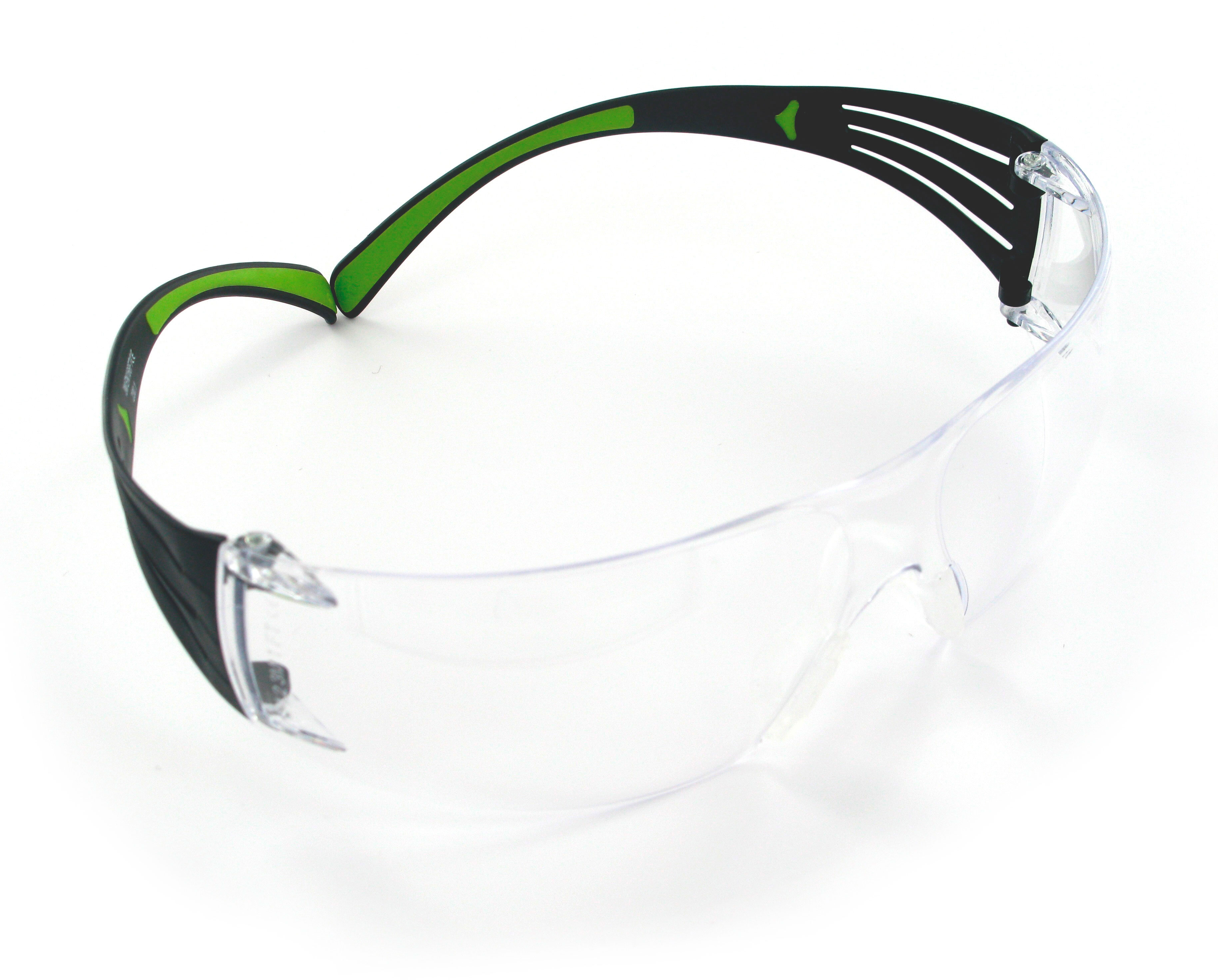 Gafas de seguridad SecureFit. 3M. Modelo Secure Fit 401AF. Versión: PC incolora. Marcado de los oculares EN 166: 2C-1.2 3M 1 FT