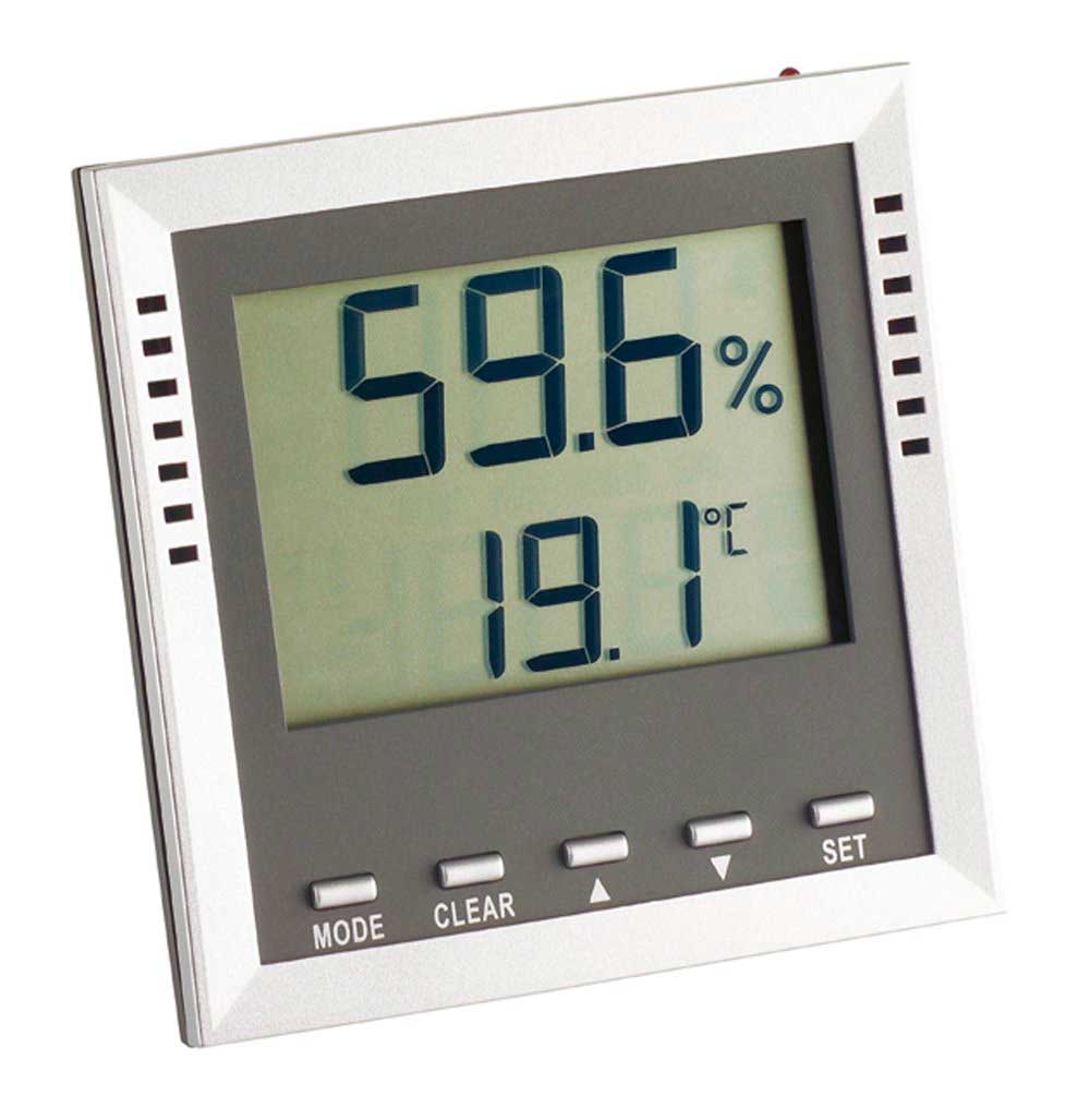 Medidor de temperatura y humedad TA 100 Humidity Alert