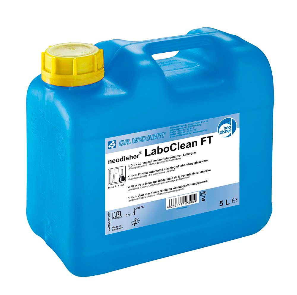 Detergente líquido alcalino concentrado para lavado automático LaboClean FT