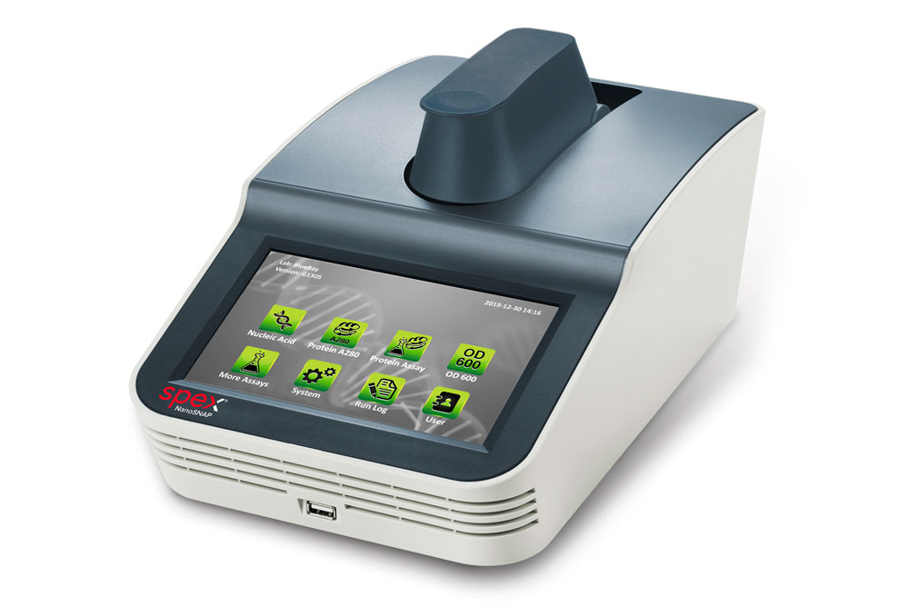 Espectrofotómetro para microvolúmenes NANOSNAP™