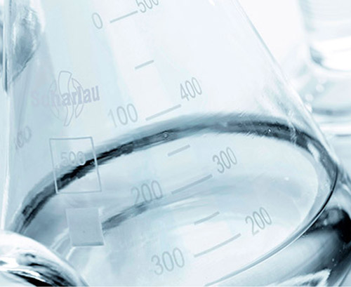 Scharlau transparent glass 500 milliliter graduated Erlenmeyer flask