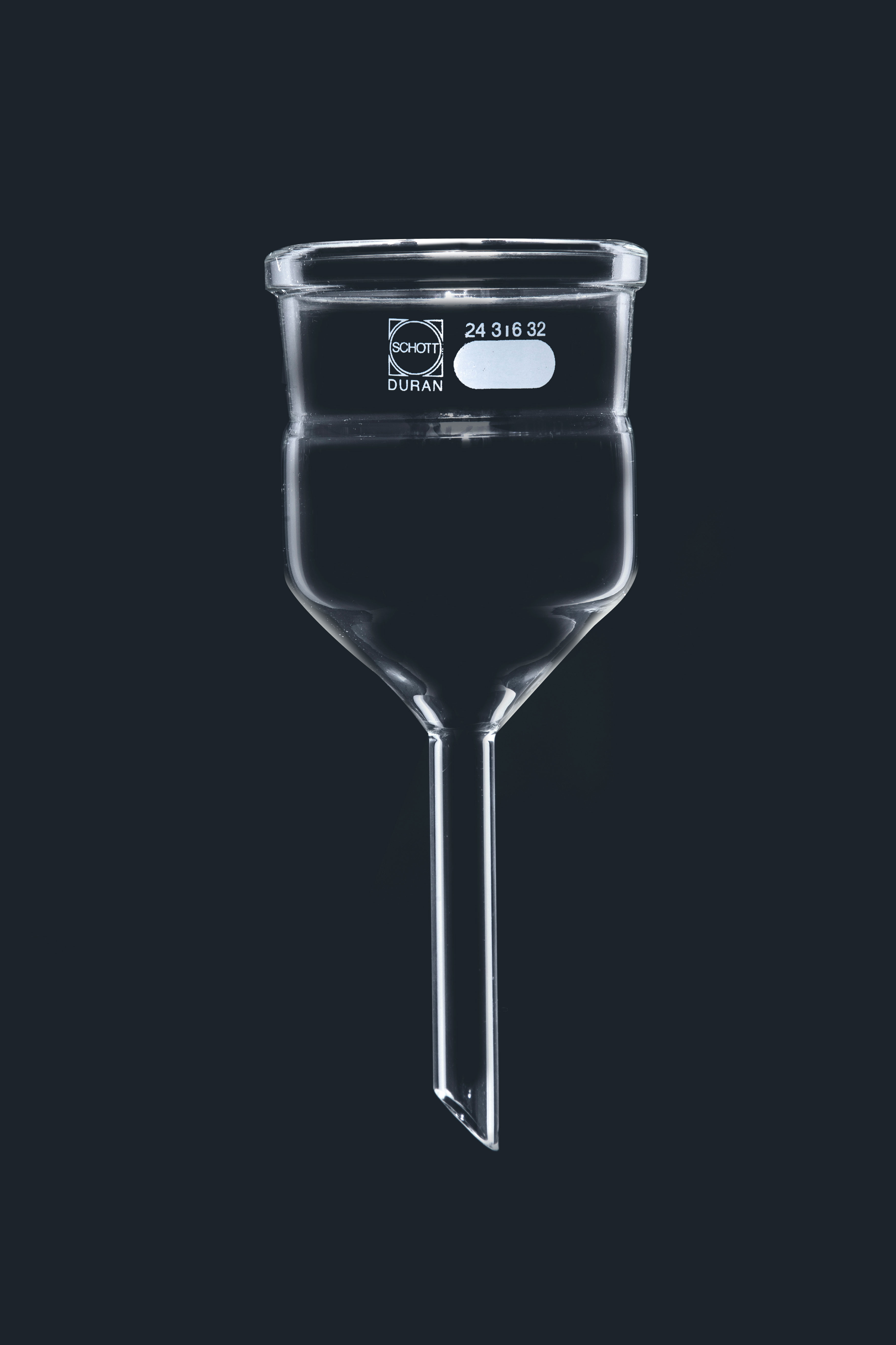 Adaptadores de vidrio para crisol de placa filtrante