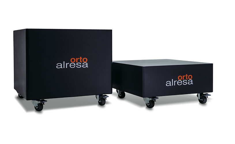 Mobile table with wheels. ORTHOALRESA. Accessory for centrifuges. For models: Consul 22 R, Digtor 22 R, Dilitcen 22 R and Digicen 21 R (to hide under table)