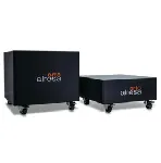 Mobile table with wheels. ORTHOALRESA. Accessory for centrifuges. For models: Consul 22 R, Digtor 22 R, Dilitcen 22 R and Digicen 21 R (to hide under table)