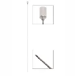 Filtration cannula in stainless steel. Dim. ext.ØxL. (mm): 1,2x750. SCHARLAU