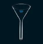Funnel, plain, with short stem (angle: 60°). SCHARLAU. Outer Ø (mm): 30. Stem Ø (mm): 6. Stem length (mm): 30