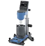 ROTATEMP me-vi viscometer Package. IKA®. Viscosity range (mPas): 100-40000000. Speed range (rpm): 0.01 - 200. Temperature range (ºC): -100 to 300.  Includes: Stand ROTASTAND, ROTATEMP high-temperate system, standard spindle set SP set-2, Temp. Sensor PT 100.8