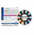 Papeles indicadores pH Duotest. pH 9,5 - 14,0. MACHEREY-NAGEL. Referencia de Recambio: MNG-090316. Rango de medida: 9,5 - 10,0 - 10,5 - 11,0 - 11,5 - 12,0 - 12,5 - 13,0 - 13,5 - 14,0. Presentación: Carrete: 5 m largo, 10 mm ancho
