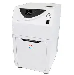 Termostato de circulación de refrigeración de proceso Variocool VC 1200 W*. LAUDA. Rango temperatura (ºC): -25 a 80. Estabilidad temperatura (K): ±0,05. Potencia calorífica máx. (kW): 2,6. Potencia frigorífica (kW): 1,32 (20 ºC), 1,22 (10 ºC), 1,02 (0 ºC), 0,77 (-10 ºC), 0,45 (-20 ºC), 0,26 (-25 ºC). Caudal (l/min) - Presión (bar): 37-3,2. Rosca conexión de bomba: G 3/4. Volumen llenado mín/máx. (L): 8/15. Dimensiones An x Al x Pr (mm): 450x790x550