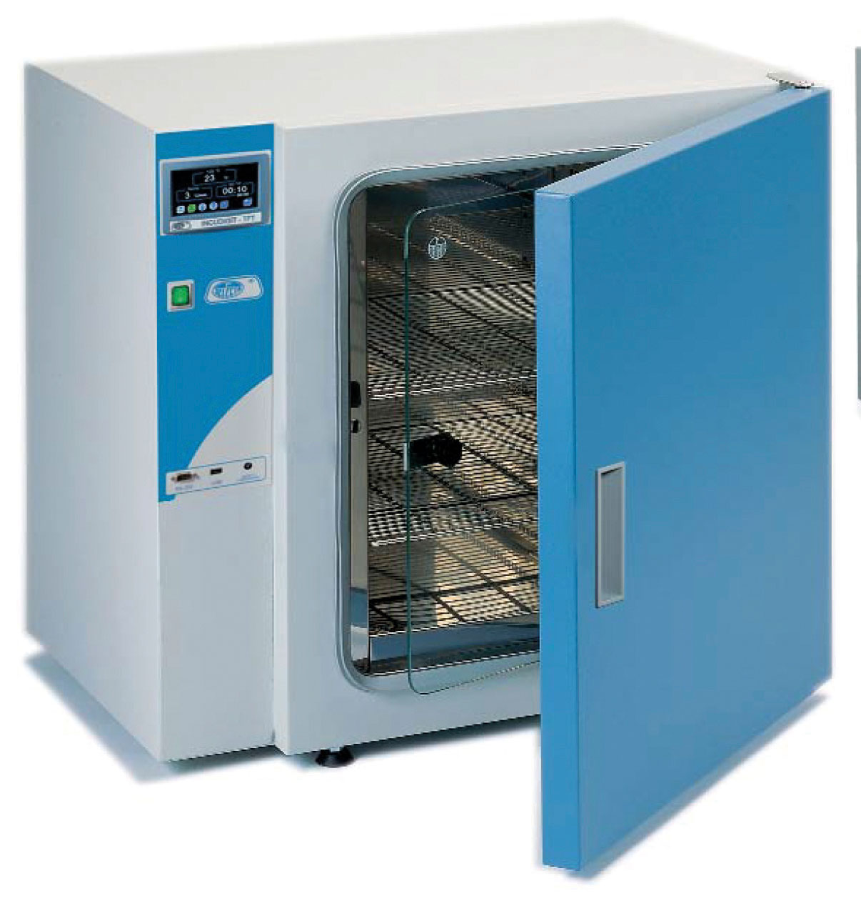 Bacteriological incubator INCUDIGIT-TFT. J.P. SELECTA. T range (ºC): 5 above ambient to 80. Volume (l): 80. Weight (Kg): 54. Doors: 1. Consumption at 37º (W): 300