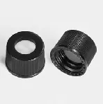 Screw cap for Vial 15x45mm 4ml 13-425 thread. Material: Black polypropilene
