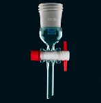 llave PTFE p/columna , poro '0' y H-SAV-29