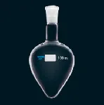 Pear-shape flask with conical ground joint. SCHARLAU. Capacity (ml): 5. Socket: 14/23