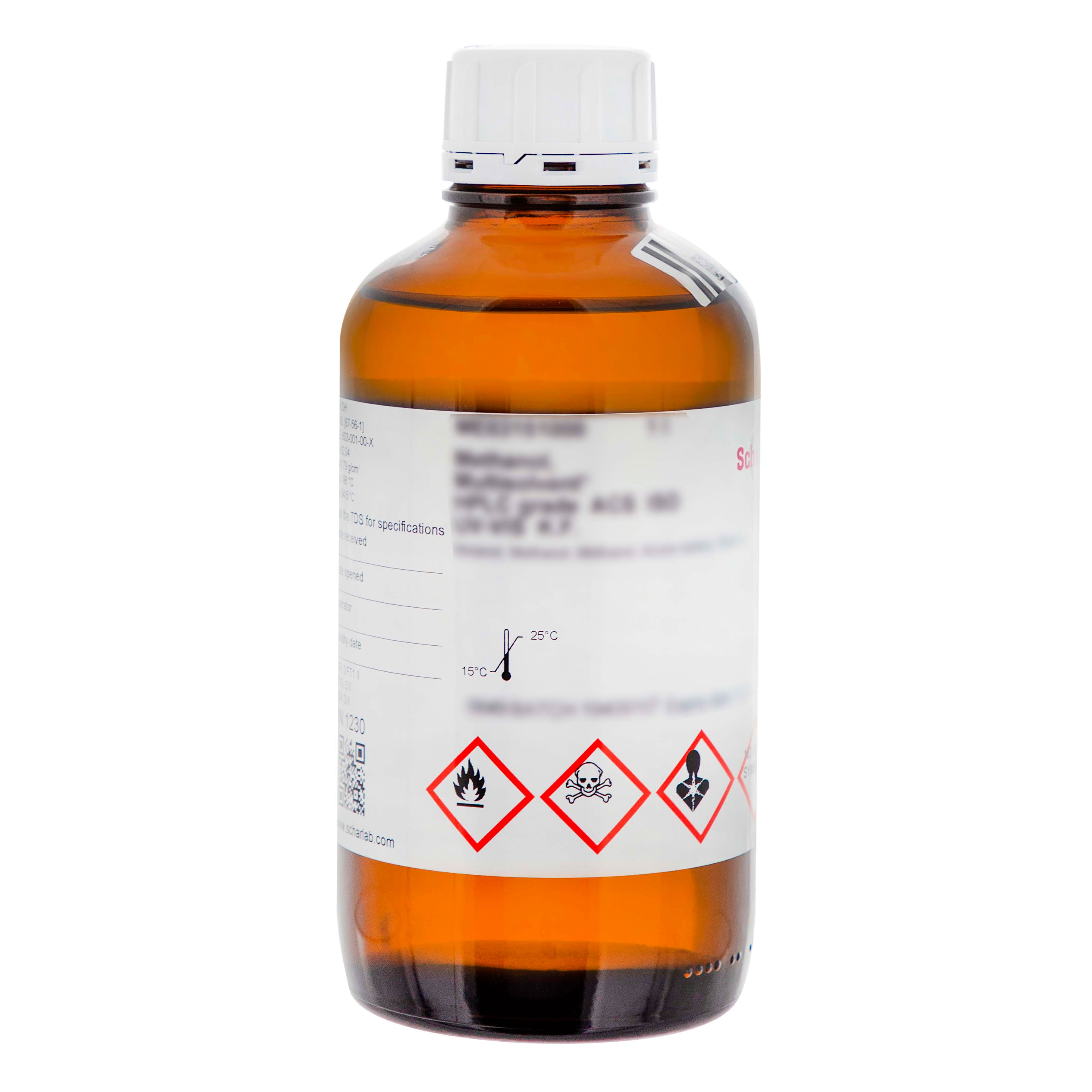 Metanol, 99,9%, anhidro (máx. 0,003% H2O), Alcohol metílico, Carbinol, Alcohol de madera