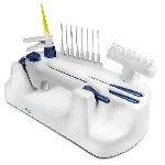 Hand operator set, includes handheld vaccum controller, 1-channel adapter (with ejector) for 200 µL tips, 1-channel adapter with 125 mm stainless steel pin, 1-channel adapter with 40 mm stainless steel pin, 8-channel adapter (with ejector) for 200 µL tips, 8-channel adapter with 35 mm stainless steel pin and SH-6 stand. For model: FTA-2i. GRANT. Accessory. Aspirators with trap flask