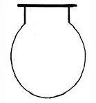 Reattori  sferici , forma sferica , flangia piatta , Schott type. Cap. (mL): 1000. Ø giunto (mm): 60