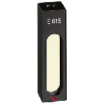 Filtro de vidrio de didimio. HELLMA®. Tipo: 666-F7W. Longitud de onda (nm): 329, 472, 512, 681, 875. Con certificado de calibración. Estándar de calibración sólido para precisión de longitud de onda