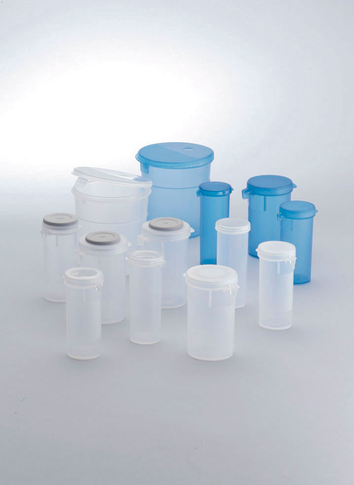 Flask for milk samples. GOSSELIN™. Ø int.xH (mm): 75x88. Cap. (ml): 300. Sterile: yes