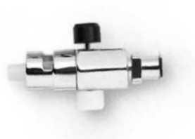 Push-button valve with luer lock. For 5ml-2l. SGE