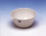 Capsula de evaporación,forma francesa, fondo plano con pico, 400 ml, Porcelana Haldenwanger