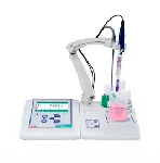 Benchtop pHmeters PH 8 PRO. XS. Magnetic stirrer with arm. Electrode: XS Polymer. Cable BNC. Tempreature sensor. Buffer solutions pH 7 and pH 4. Datalogger and Datalink software.  Measurement range: pH -2.00 to 16.00; Temp. -10 to 120.0 ºCmV ± 2000 mV.