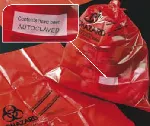 Red bag PP. DELTALAB. Dim. WxH (cm): 78x96. Volume (l): 121