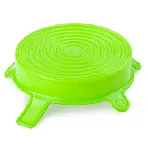 Tapas de silicona. DURAN®. Talla: XL. Ø abertura (mm): 102 - 120. Altura (mm): 23,2. Color: verde