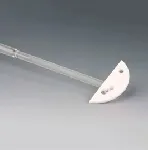 Pivoting blade crescent-shaped PTFE. BOLA. Flask cap. (ml): 100. Dimensions (mm): 50x24x3