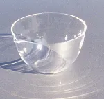 Evaporating dish. PROQUARZ. Quartz. Cap. (ml): 90. Ø (mm): 80. Height (mm): 45